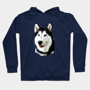 Siberian Husky Huskies are cute! Hoodie